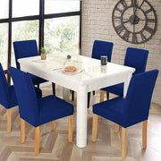 6X Stretch Chair Cover Seat Covers Spandex Washable Banquet Wedding Party Decora - Beige V528-THECHAIR-CREAM-6PCS-324780