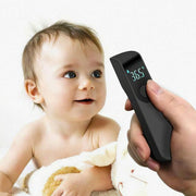 Digital Ir Thermometer Baby Forehead Body Temperature Gun Finger Pulse Oximeter V528-THERMOGRAPH-BLACK-46511