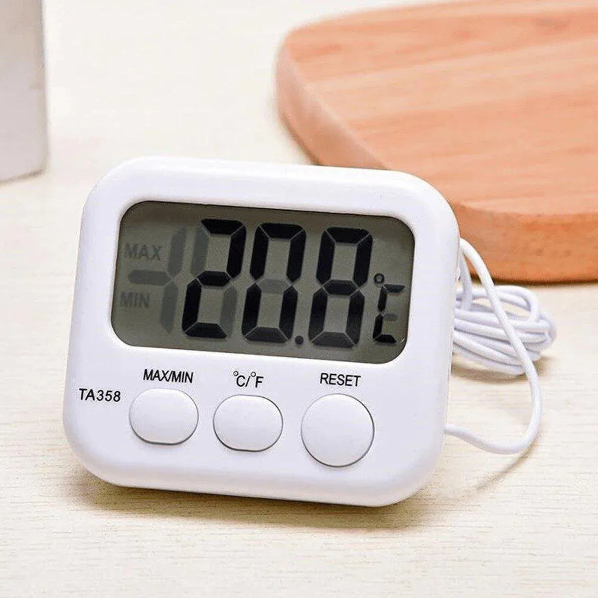Digital Thermometer with Probe for Refrigerator Fish Tank Aquarium Temperature V528-THERMOMETER-TA-609253