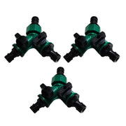 3PCS Versatile 2 Way Garden Hose Splitter Y Shape Water Pipe Connector Diverter V528-THREE-WAY-SHUNT-3PCS-962051