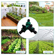 3PCS Versatile 2 Way Garden Hose Splitter Y Shape Water Pipe Connector Diverter V528-THREE-WAY-SHUNT-3PCS-962051