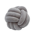 Three-Strand Braided Round Pillow Sofa Cushion Decorative Pillow for Living Room - Dark Grey V528-THROW-PILLOW-14CM-DARK-GREY-908801