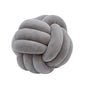 Three-Strand Braided Round Pillow Sofa Cushion Decorative Pillow for Living Room - Dark Grey V528-THROW-PILLOW-14CM-DARK-GREY-908801