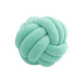 Three-Strand Braided Round Pillow Sofa Cushion Decorative Pillow for Living Room - Light Blue V528-THROW-PILLOW-14CM-LIGHT-BLUE-135042