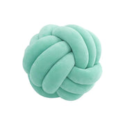 Three-Strand Braided Round Pillow Sofa Cushion Decorative Pillow for Living Room - Light Blue V528-THROW-PILLOW-14CM-LIGHT-BLUE-135042