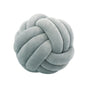 Three-Strand Braided Round Pillow Sofa Cushion Decorative Pillow for Living Room - Light Grey V528-THROW-PILLOW-14CM-LIGHT-GREY-934152