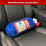 Car Neck Pillow Headrest Cushion Lumbar Support Throw Pillow For Seat Driving - Pillow V528-THROW-PILLOW-BLUE-160701