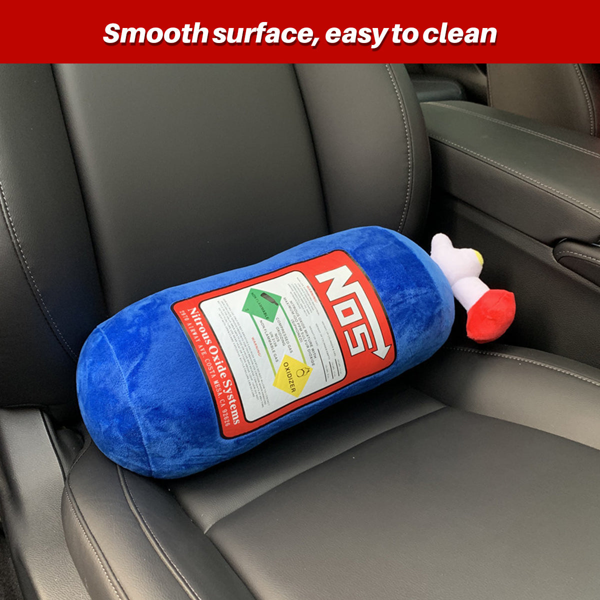 Car Neck Pillow Headrest Cushion Lumbar Support Throw Pillow For Seat Driving - Pillow V528-THROW-PILLOW-BLUE-160701