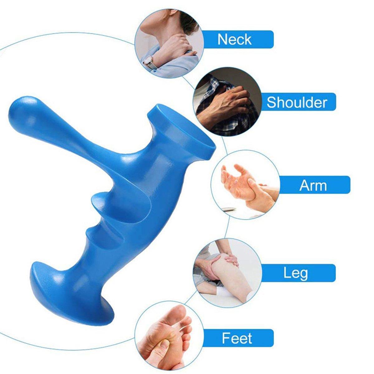 2PCS Acupoint Thumb Massager Trigger Point Muscle Pressing Rehabilitation Tool V528-THUMB-MASSAGER-2PCS-488773