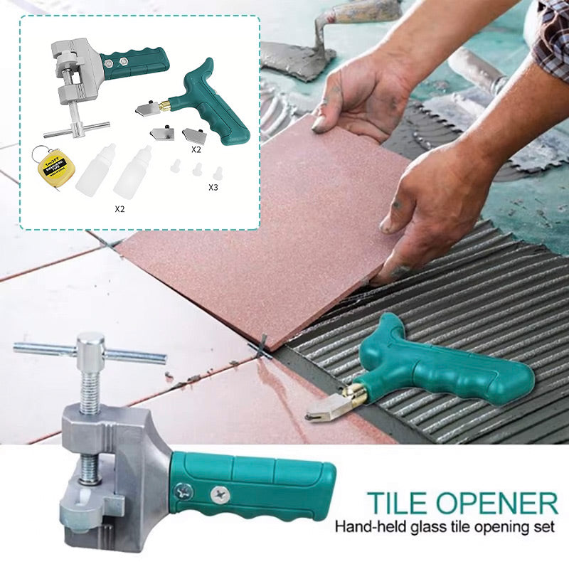 Handheld Ceramic Tile Cutter Portable Diamond Glass Cutter for Thick Tiles Glass V528-TILE-OPENER-638591