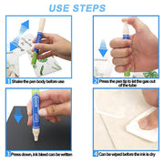 6Colours Tile Repair Pen Styling Wall Gap Grout Refresher Marker Bathroom - Light Grey V528-TILEREPAIRPEN-LIGHTGREY-637531