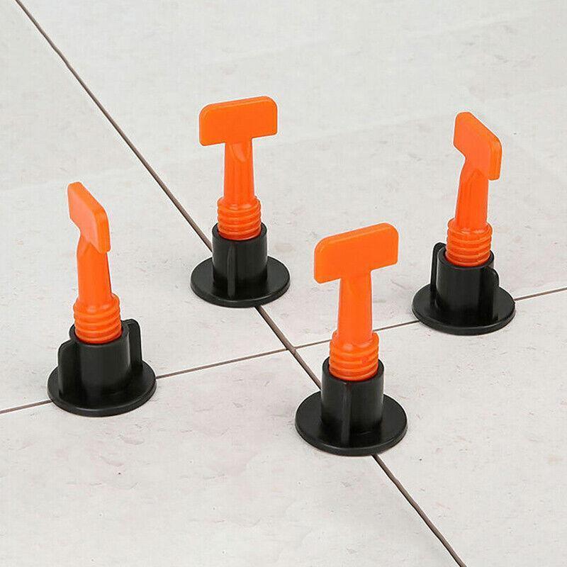 50-200X Tile Leveling System Clips Levelling Spacer Tiling Tool Floor Wallwrench - 50PCS V528-TILINGTOOL-536623