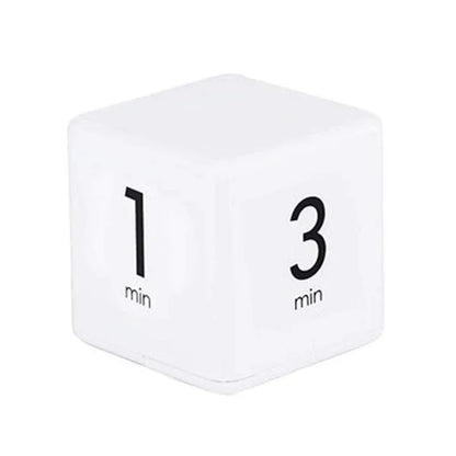 Cubic Timer for Students Time Management Study Exercise Reminder Tool Adjustable - 1-3-5-10 V528-TIMER-1-3-5-10-697510