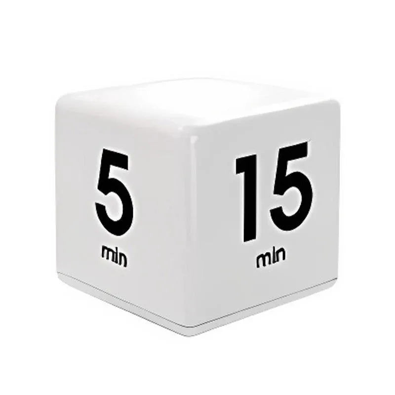 Cubic Timer for Students Time Management Study Exercise Reminder Tool Adjustable - 25-5-45-15 V528-TIMER-25-5-45-15-995076