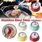 60 Minutes Visual Analog Timer Countdown Clock Time Management Kitchen Tool - Red V528-TIMER-RED-379263