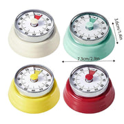60 Minutes Visual Analog Timer Countdown Clock Time Management Kitchen Tool - Red V528-TIMER-RED-379263
