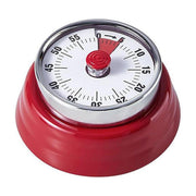 60 Minutes Visual Analog Timer Countdown Clock Time Management Kitchen Tool - Red V528-TIMER-RED-379263