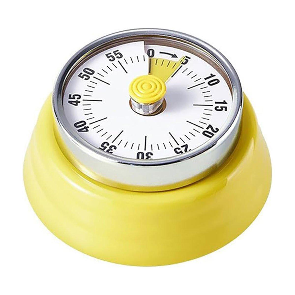 60 Minutes Visual Analog Timer Countdown Clock Time Management Kitchen Tool - Red V528-TIMER-RED-379263