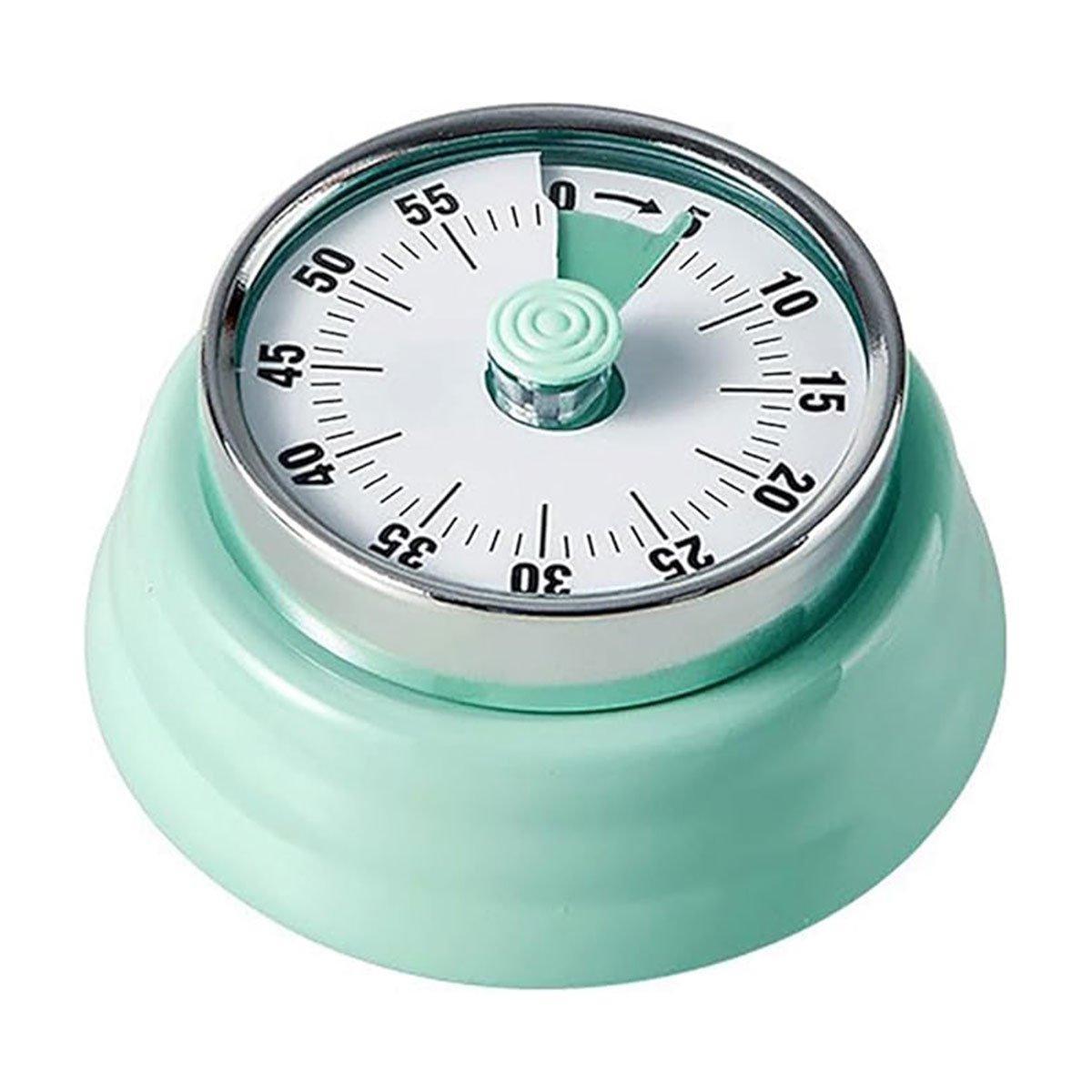 60 Minutes Visual Analog Timer Countdown Clock Time Management Kitchen Tool - Red V528-TIMER-RED-379263