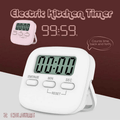 Digital Kitchen Timer 99 Minute Countdown Clock With LCD Display and Metal Mount - Pink V528-TIMERT05-PINK-587744