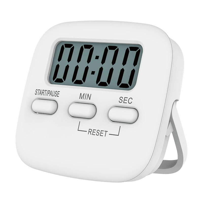 Digital Kitchen Timer 99 Minute Countdown Clock With LCD Display and Metal Mount - Pink V528-TIMERT05-PINK-587744