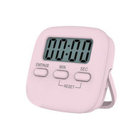 Digital Kitchen Timer 99 Minute Countdown Clock With LCD Display and Metal Mount - Pink V528-TIMERT05-PINK-587744