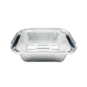 125PCS Disposable Quadrate Tin Foil Pans Oven Grill Safe Non-Stick Baking Trays - 125pcs-600ml V528-TINFOIL-BOX-125PCS-600ML-917404
