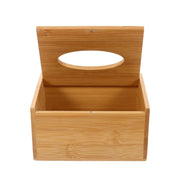 Bamboo Tissue Box Wooden Cover Dispenser Holder Storage Case for Home and Office V528-TISSUE-BOX-M-997908