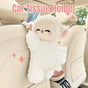 Car Tissue Box Multifunctional Hanging Drawer Box Cartoon Plush Sheep Design V528-TISSUE-BOX-SHEEP-316108