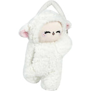 Car Tissue Box Multifunctional Hanging Drawer Box Cartoon Plush Sheep Design V528-TISSUE-BOX-SHEEP-316108