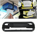 Visor Back Seat Napkin Box Car Tissue Holder Auto Elastic Belt Sun Paper Rack Au V528-TISSUEHOLDER-BLACK-739977