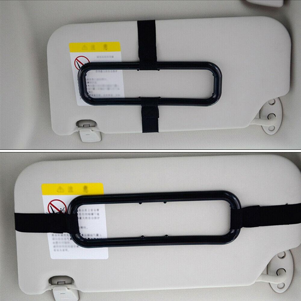 Visor Back Seat Napkin Box Car Tissue Holder Auto Elastic Belt Sun Paper Rack Au V528-TISSUEHOLDER-BLACK-739977