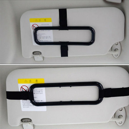 Visor Back Seat Napkin Box Car Tissue Holder Auto Elastic Belt Sun Paper Rack Au V528-TISSUEHOLDER-BLACK-739977