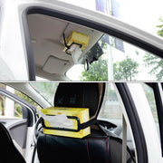 Visor Back Seat Napkin Box Car Tissue Holder Auto Elastic Belt Sun Paper Rack Au V528-TISSUEHOLDER-BLACK-739977