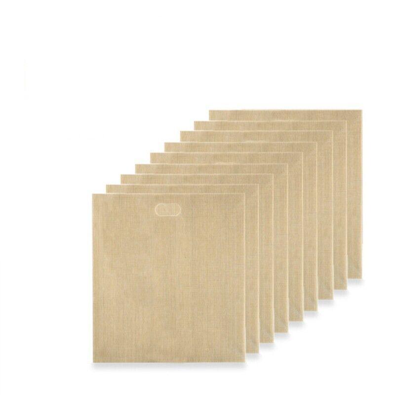10-50Pcs Reusable Gluten-Free Toaster Bags for Sandwich Toasting - 10PCS V528-TOASTBAG-10PCS-94022