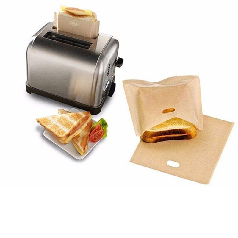 10-50Pcs Reusable Gluten-Free Toaster Bags for Sandwich Toasting - 10PCS V528-TOASTBAG-10PCS-94022