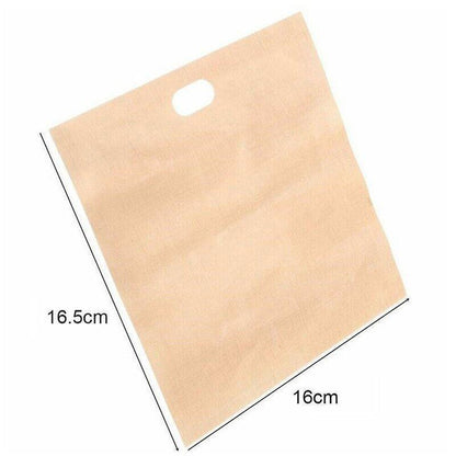 10-50Pcs Reusable Gluten-Free Toaster Bags for Sandwich Toasting - 10PCS V528-TOASTBAG-10PCS-94022