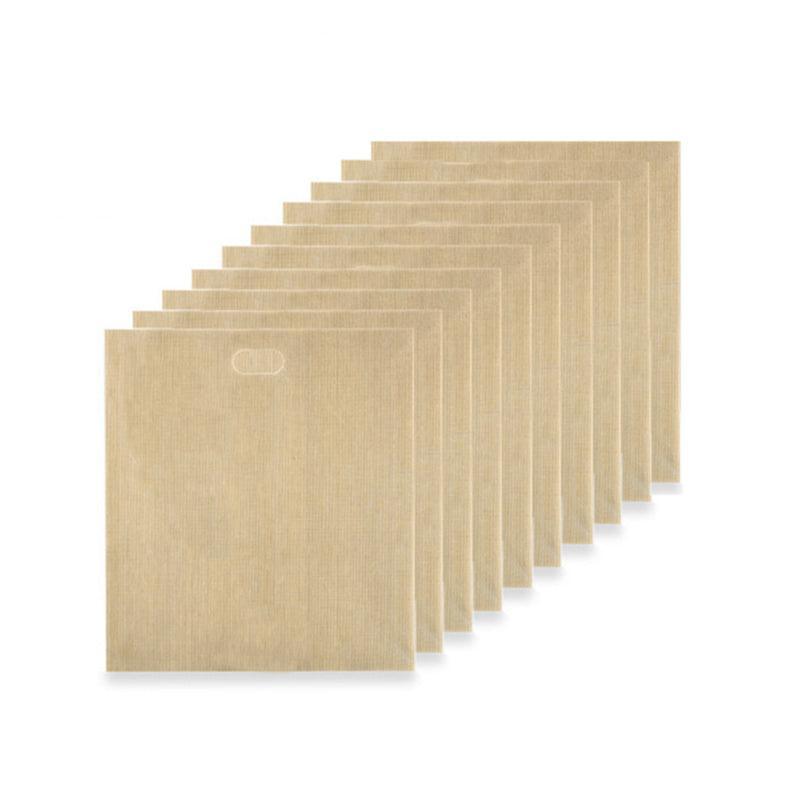 10-50Pcs Reusable Gluten-Free Toaster Bags for Sandwich Toasting - 10PCS V528-TOASTBAG-10PCS-94022