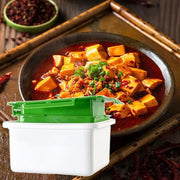 Simple Tofu Press/Marinating Dish, Removes Moisture From Tofu Automatically Au V528-TOFUPRESS-GREEN-35284