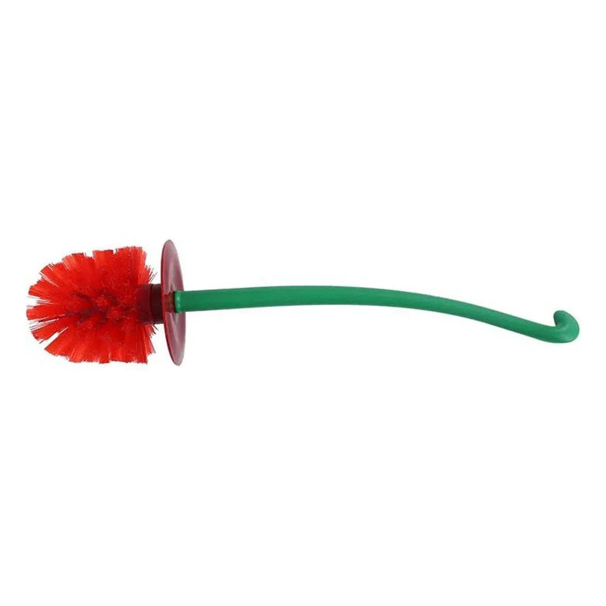 Soft Wool Toilet Brush with Long Handle Plastic Cleaning Brush Household Tool V528-TOILET-BRUSH-RED-383877