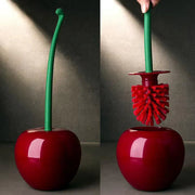 Soft Wool Toilet Brush with Long Handle Plastic Cleaning Brush Household Tool V528-TOILET-BRUSH-RED-383877