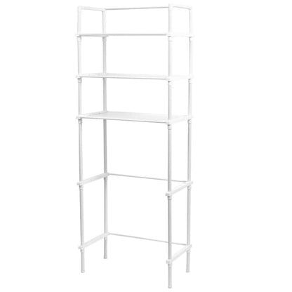 Bathroom Rack Over Toilet Washing Machine Shelf Storage Organizer Stand Unit - Black V528-TOILET-RACK-03-BLACK-638867