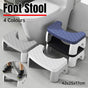 Toilet Stool Anti-Slip Bathroom Footstool for Home Use with Stable Support Design - Black V528-TOILET-STOOL-BLACK-467882