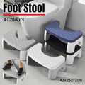 Toilet Stool Anti-Slip Bathroom Footstool for Home Use with Stable Support Design - Blue V528-TOILET-STOOL-BLUE-971029