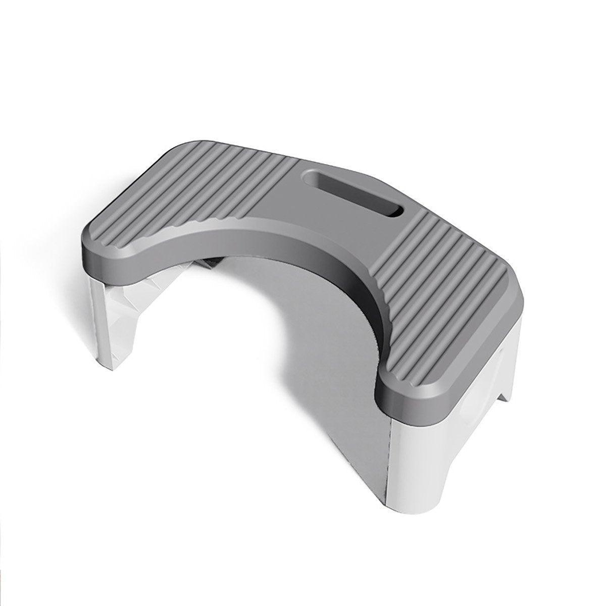 Thickened Toilet Squatting Stool Bathroom Footstool Household Restroom Pad - Grey V528-TOILET-STOOL-GREY-288660