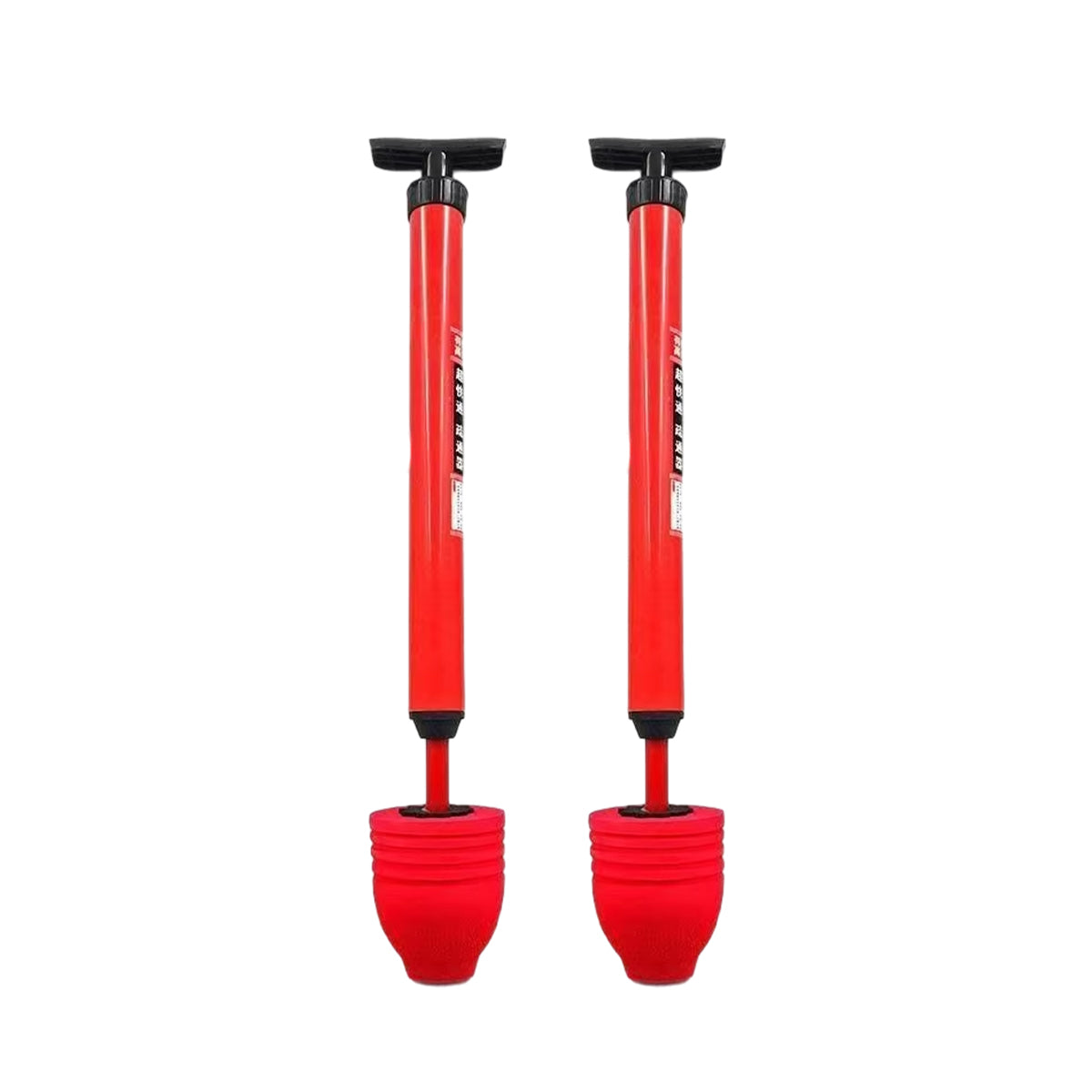 2PCS Toilet Plunger Vacuum Pump Powerful Clog Remover Sewer Drain Unclogging Tool V528-TOILET-UNCLOGGING-2PCS-589201