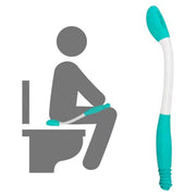 Bottom Bum Wiper Toilet Incontinence Aid Obese Elderly Disability Mobility Au V528-TOILETCLEANSER-45641