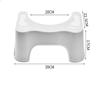 1X Sit And Squat Squatty Potty Stool Non-Slip Toilet Stools Healthy V528-TOILETSTOOL-543411
