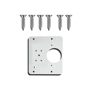 Hinge Repair Plate Rust Resistant Steel Furniture Cupboard Repair Mount Tool - 1SET V528-TOOL-1SET-48520