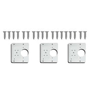 Hinge Repair Plate Rust Resistant Steel Furniture Cupboard Repair Mount Tool - 1SET V528-TOOL-1SET-48520